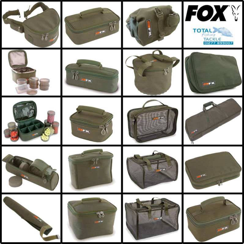 Fox NEW Carp Fishing FX Luggage Accessory And Bait Bags *FULL RANGE* eBay